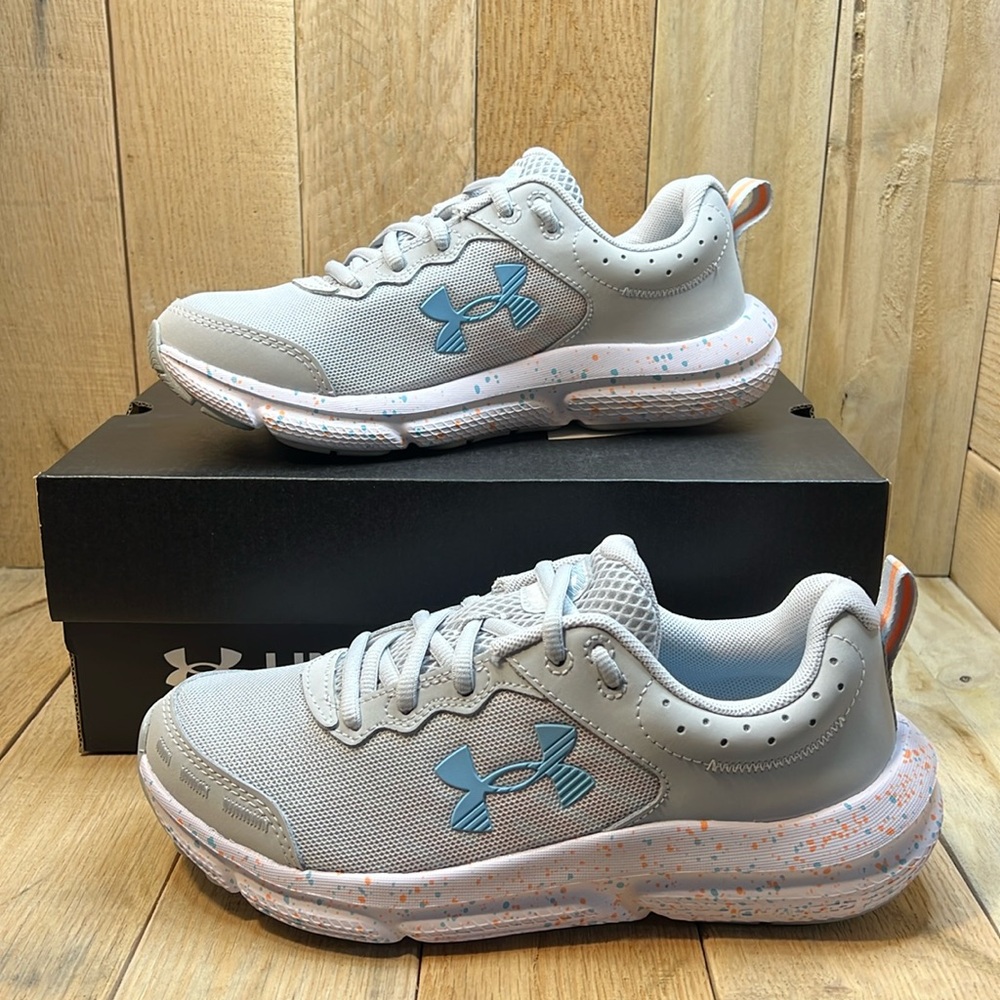Under Armour Women's Charged Assert 10 Paint Splatter Running Shoes